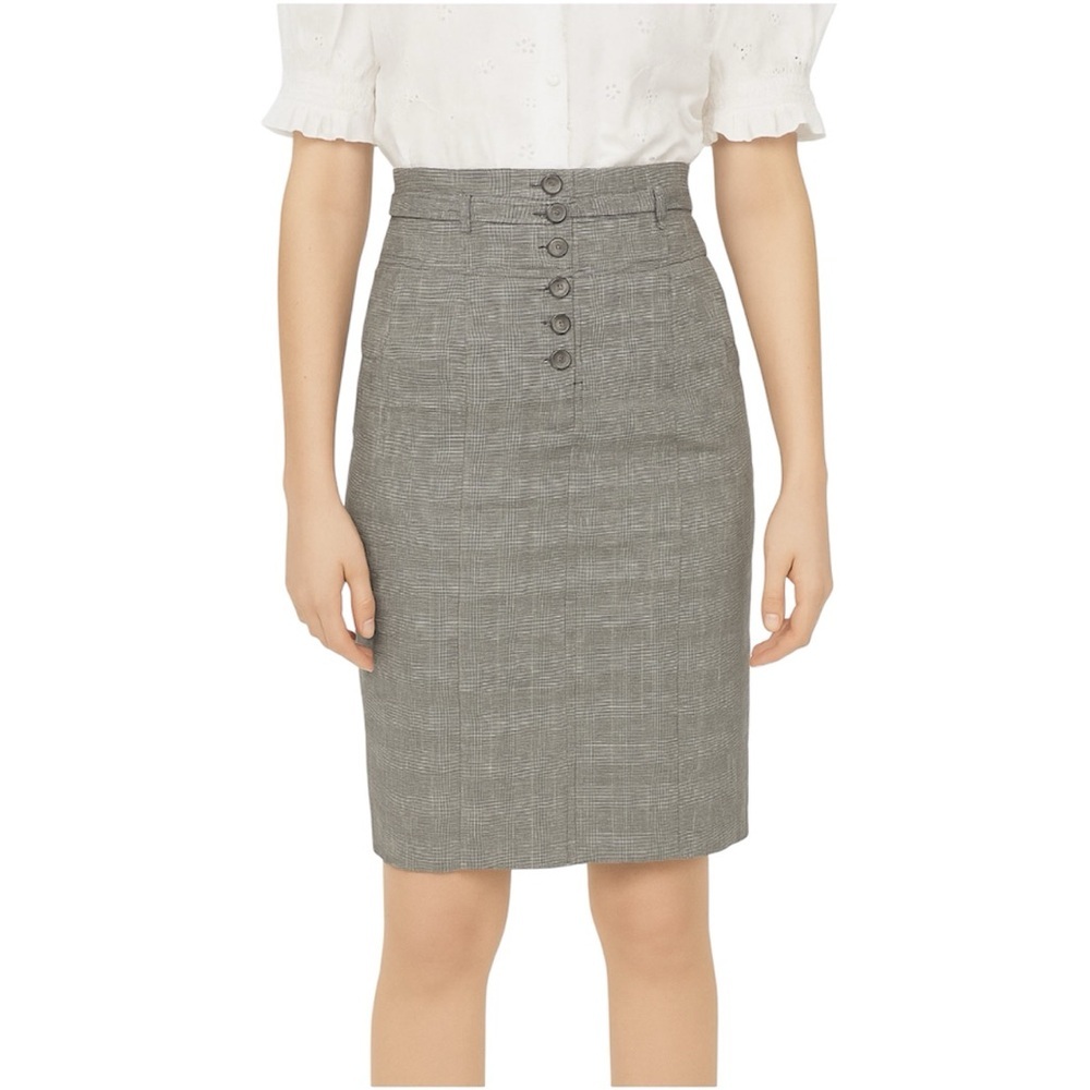 Ricki's Classic High WaistedGray Pencil Skirt